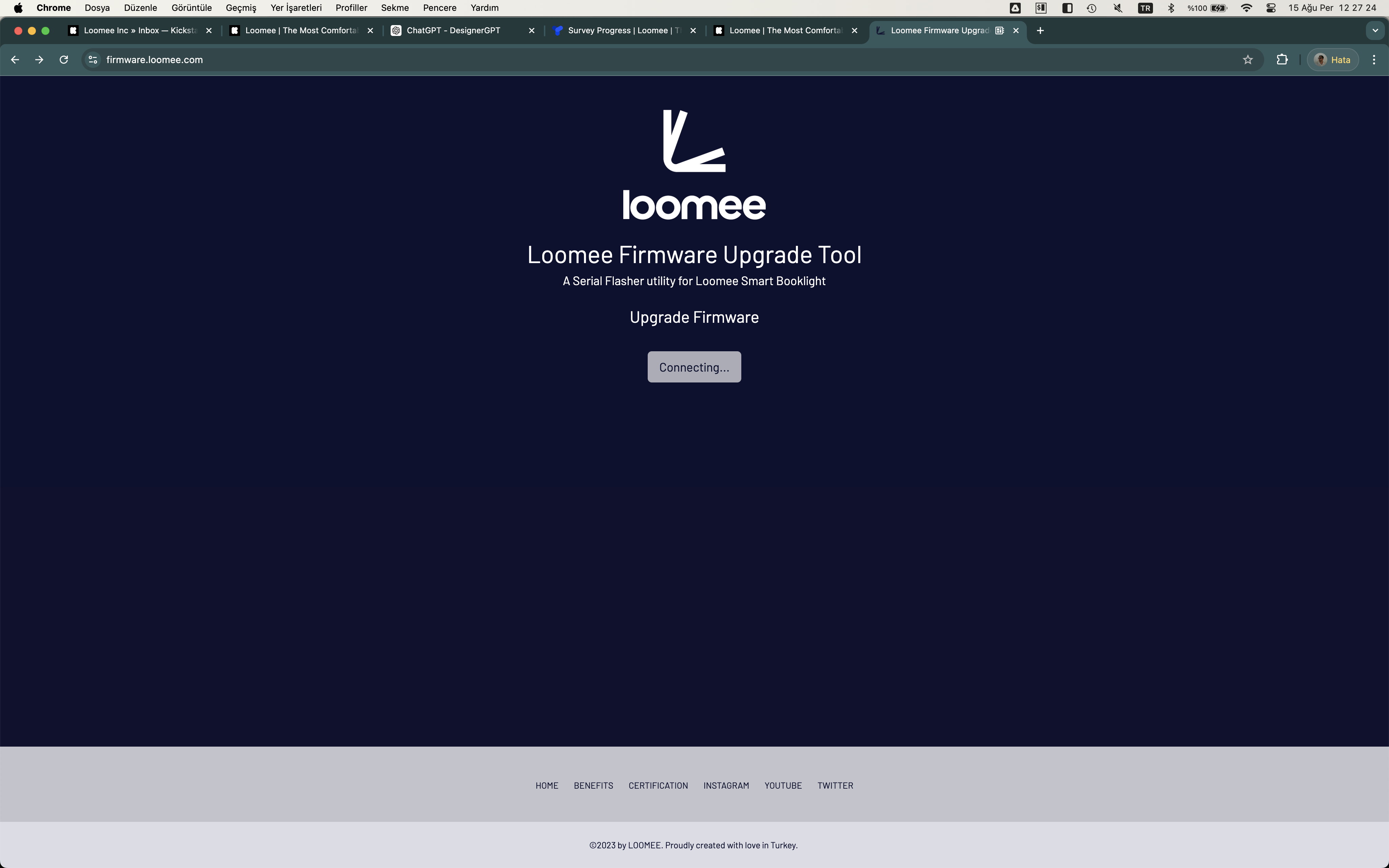 Connecting to Device
